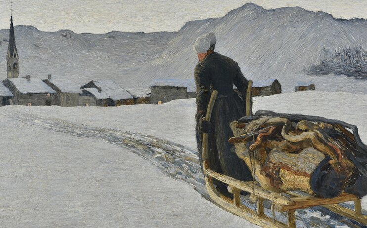 Giovanni Segantini a  Bassano